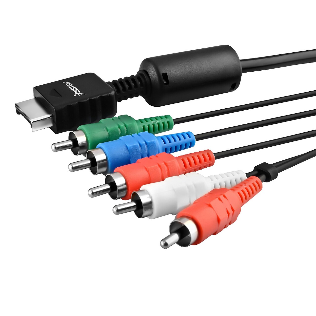 Multi Out Component AV Cable for Sony PS3 PS2 Console, Video Cord for Playstation 3 Slim HDTV Input